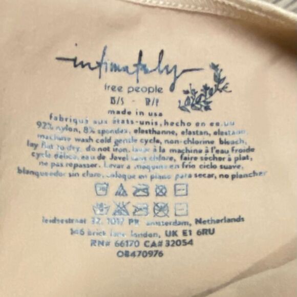 🆕Free People Intimately NWOT Skinny Strap Brami in Natural - Picture 3 of 3